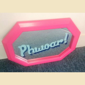 Framed Phwoar Mirror